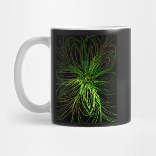 A flower that glows in the dark Mug